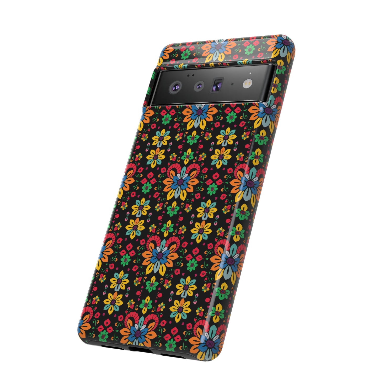 Tough Cases, Aries, Zodiac v2, Flower Pattern