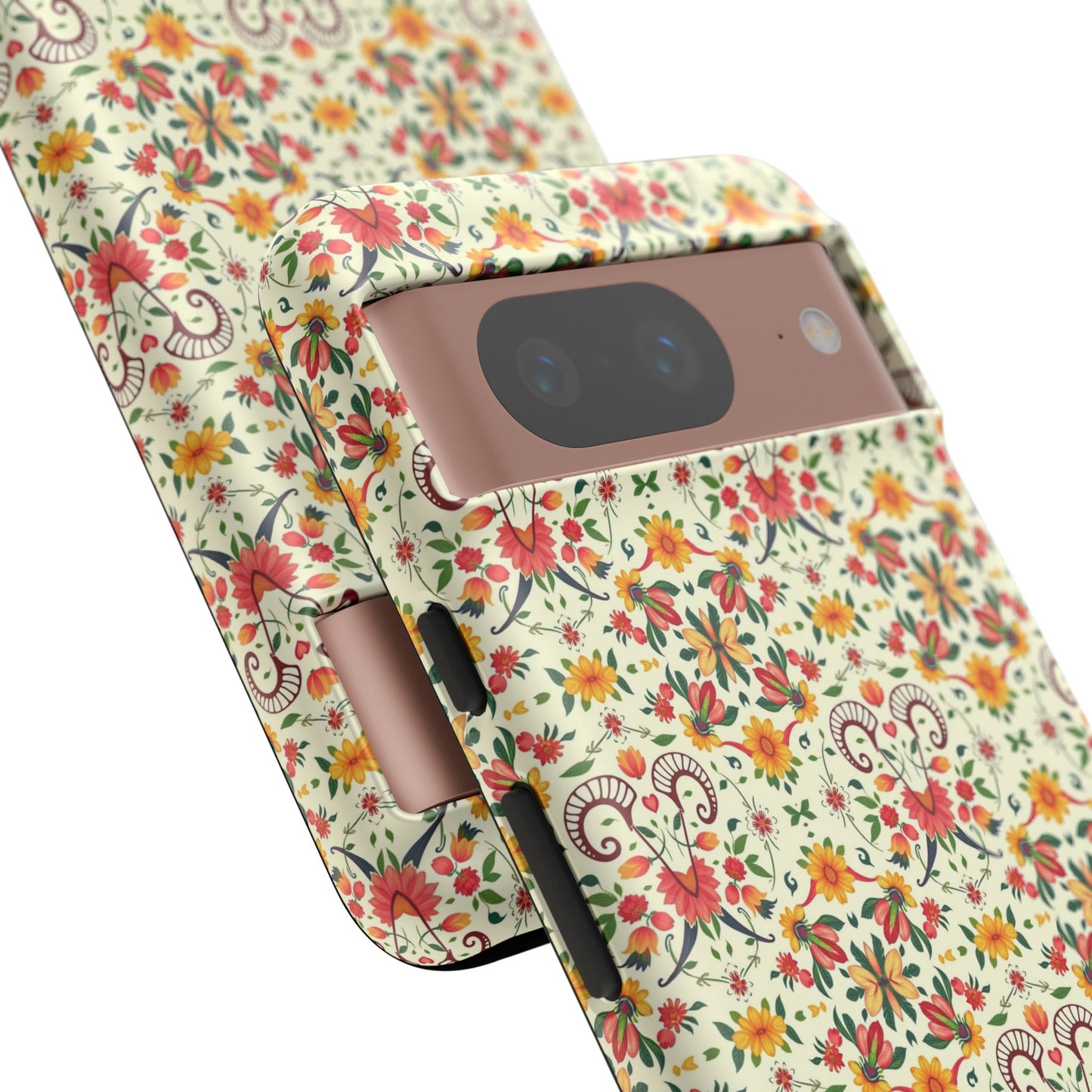 Tough Cases, Aries, Zodiac, Flower Pattern