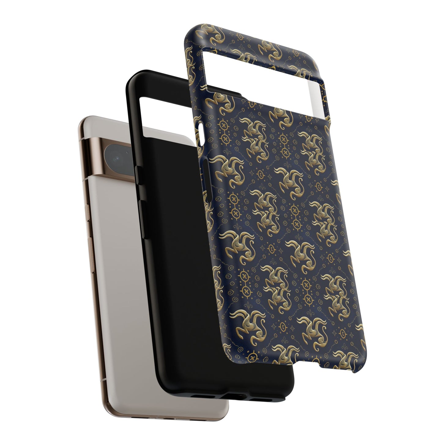 Tough Cases, Aquarius, Zodiac v2, Metal Pattern