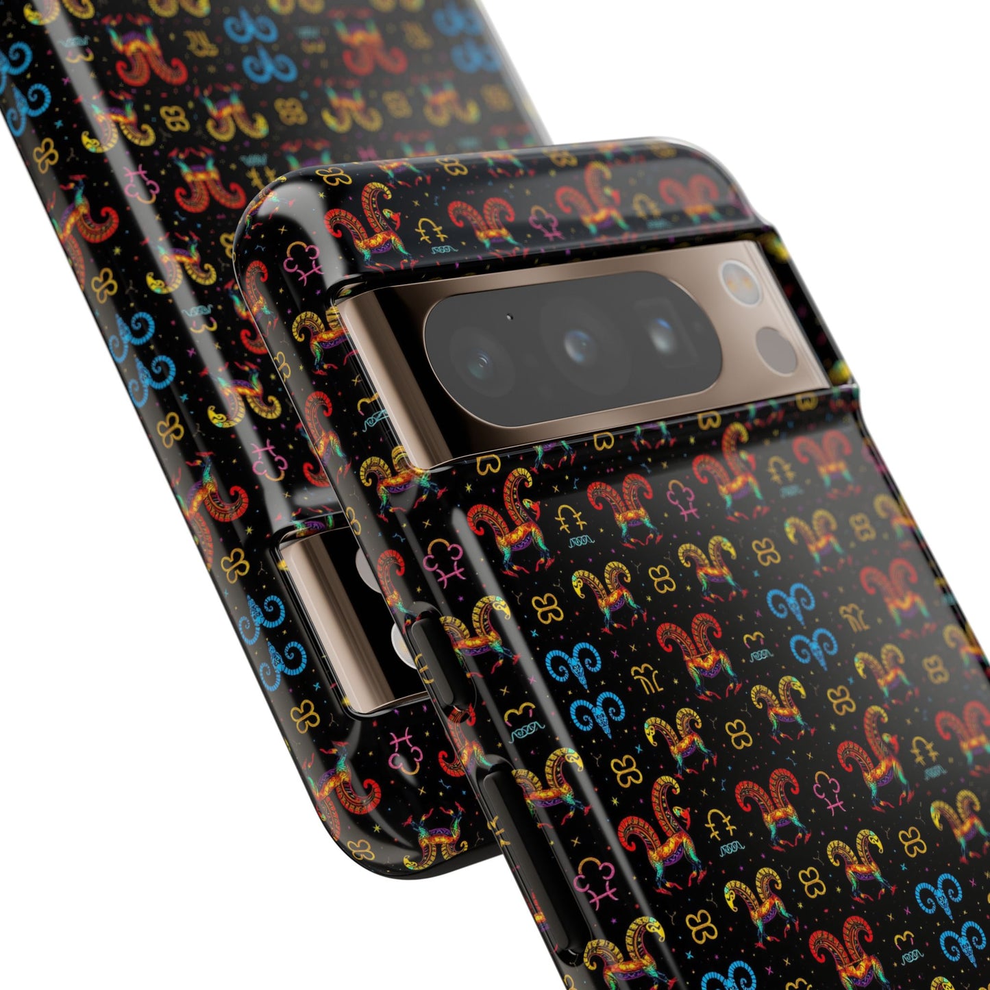 Tough Cases, Aries, Zodiac v1, Metal Pattern
