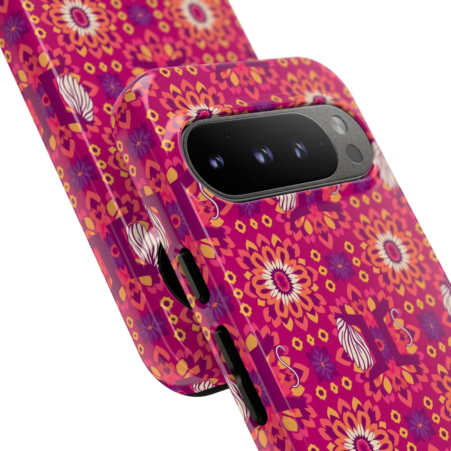 Tough Cases, Gemini, Zodiac v1, Flower Pattern