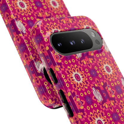 Tough Cases, Gemini, Zodiac v1, Flower Pattern