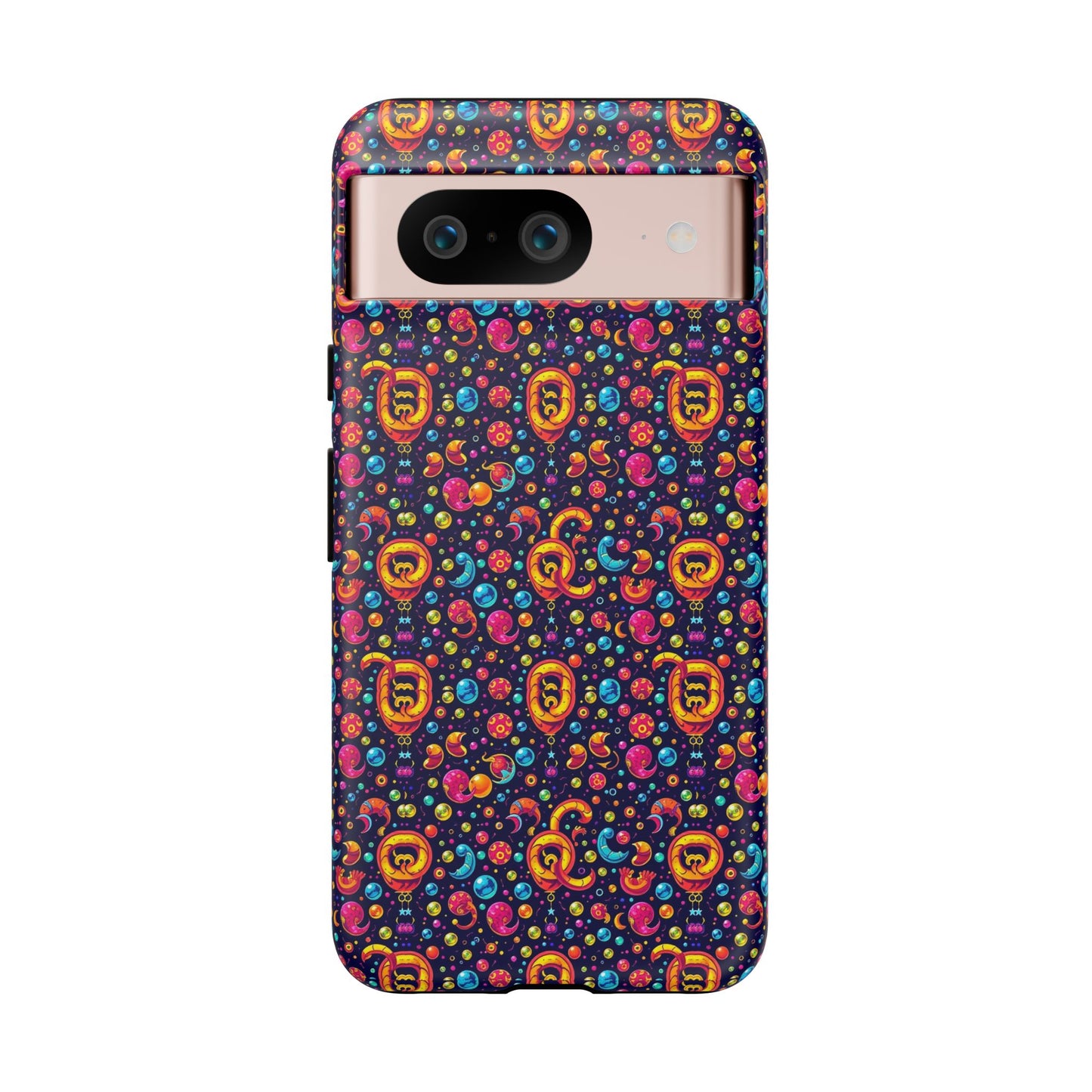 Tough Cases, Aquarius, Zodiac v1, Bubble Pattern