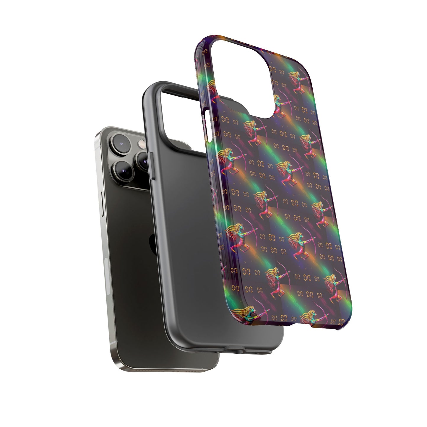 Tough Cases, Sagittarius, Zodiac v1, Metal Pattern
