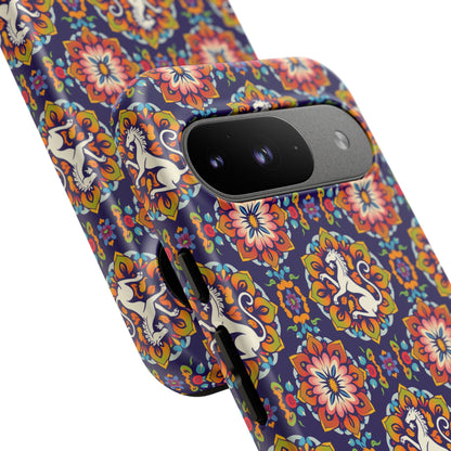 Tough Cases, Virgo, Zodiac v3, Flower Pattern