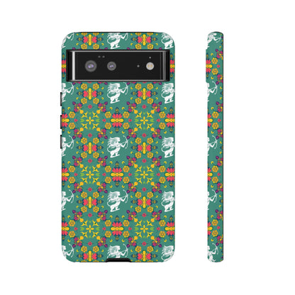 Tough Cases, Sagittarius, Zodiac, Flower Pattern