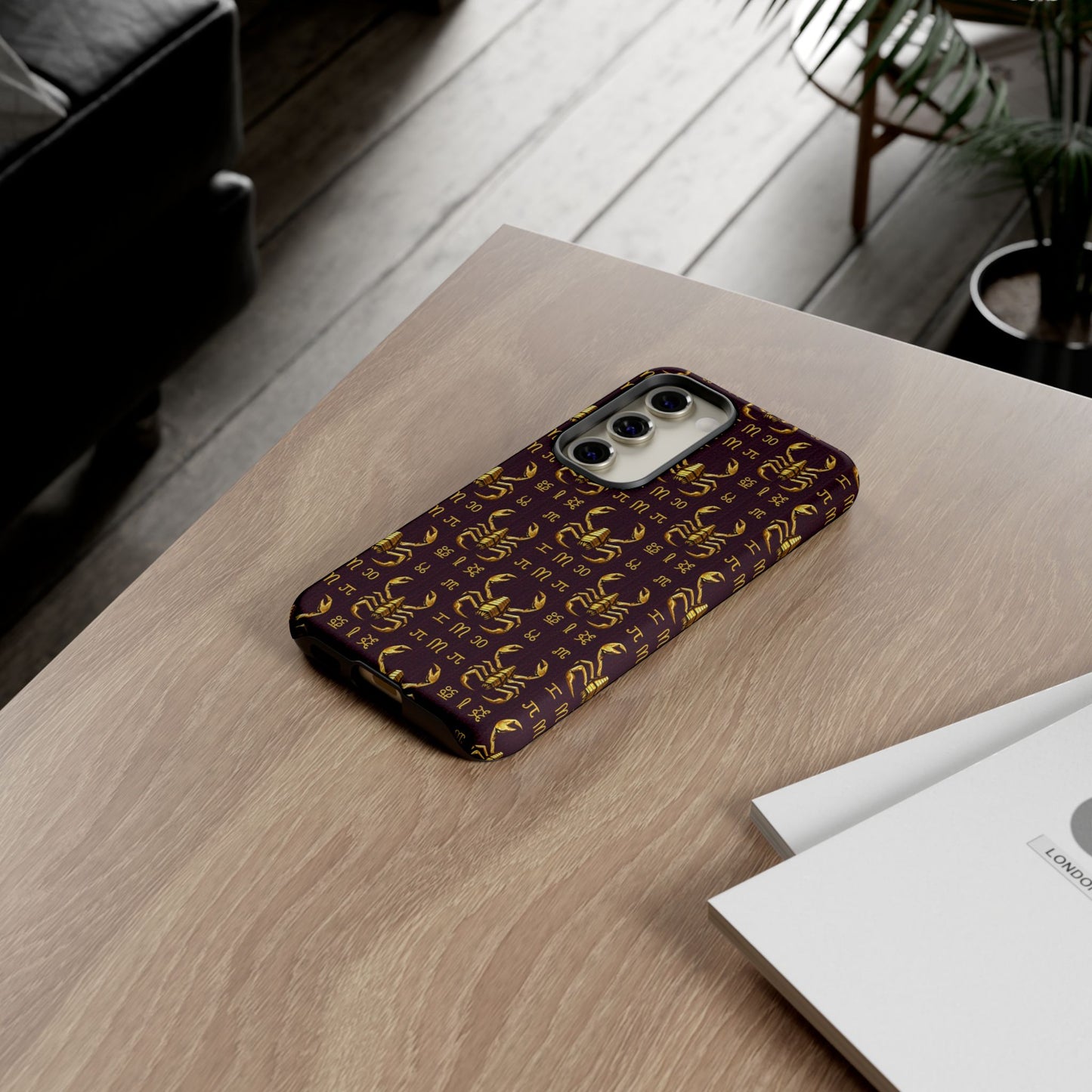 Tough Cases, Scorpio, Zodiac v2, Metal Pattern