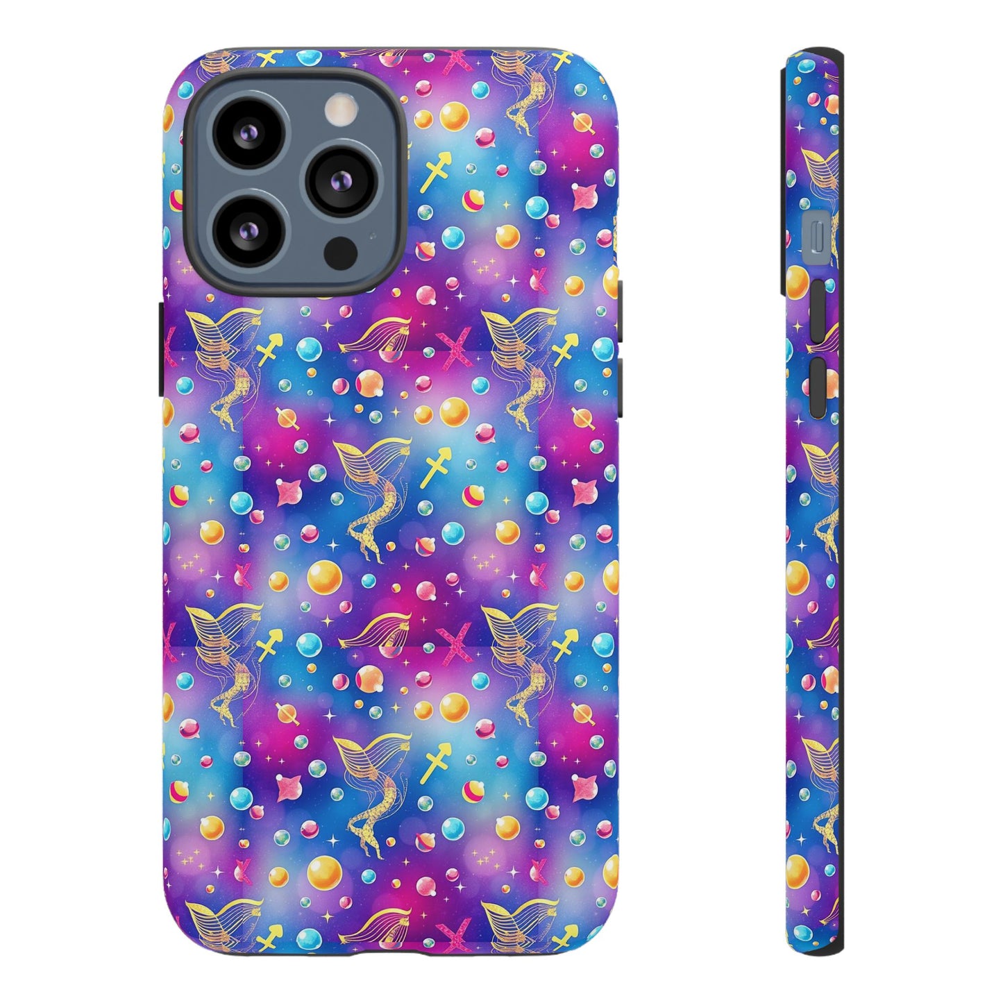 Tough Cases, Sagittarius, Zodiac v3, Bubble Pattern