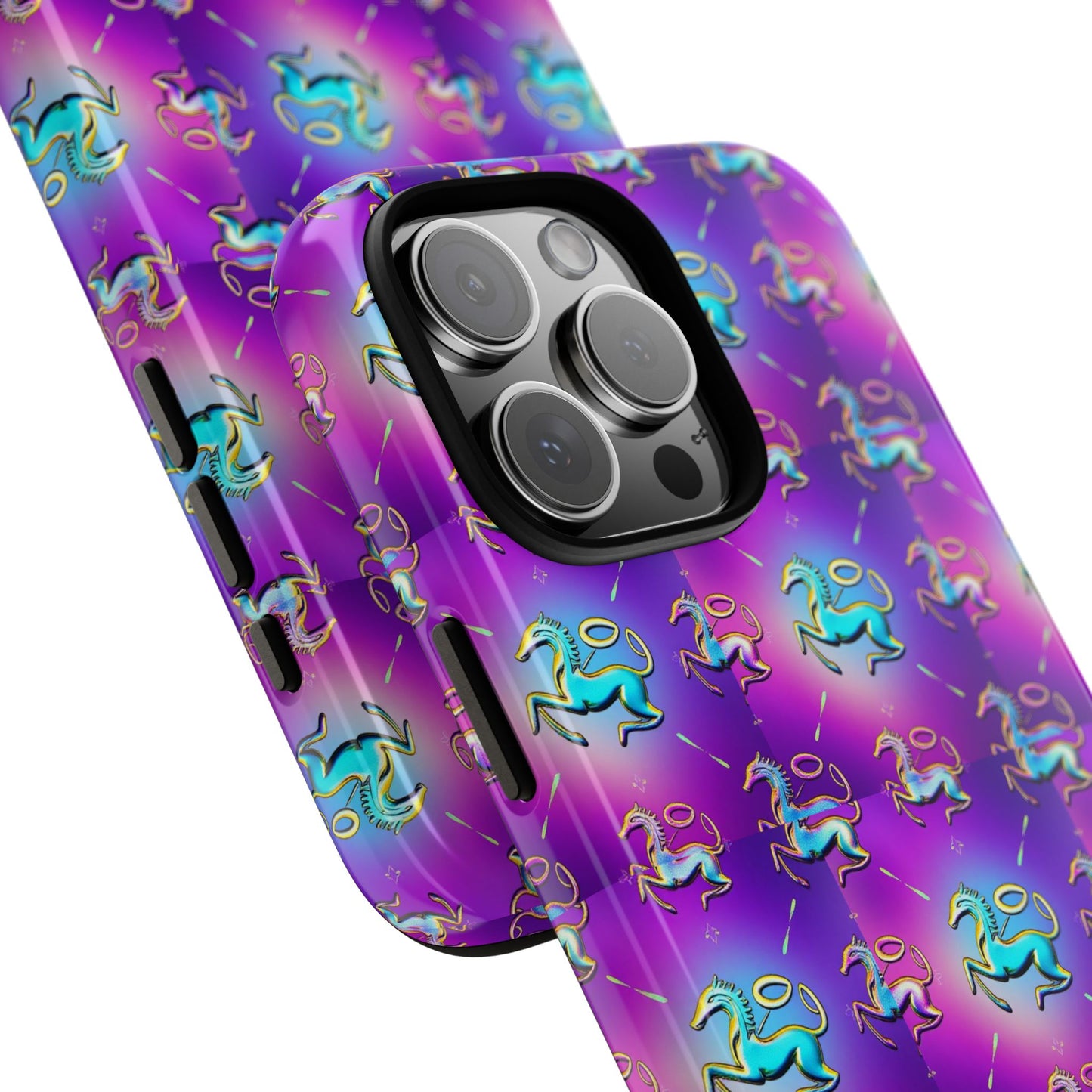 Tough Cases, Aquarius, Zodiac, Metal Pattern