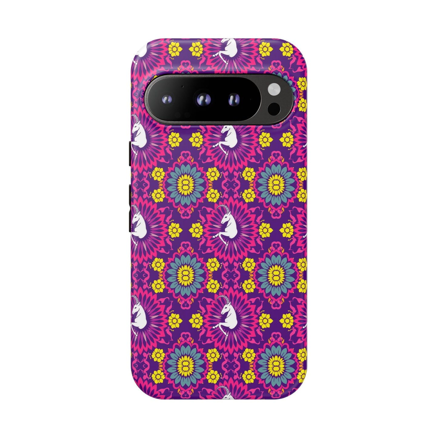 Tough Cases, Capricorn, Zodiac, Flower Pattern