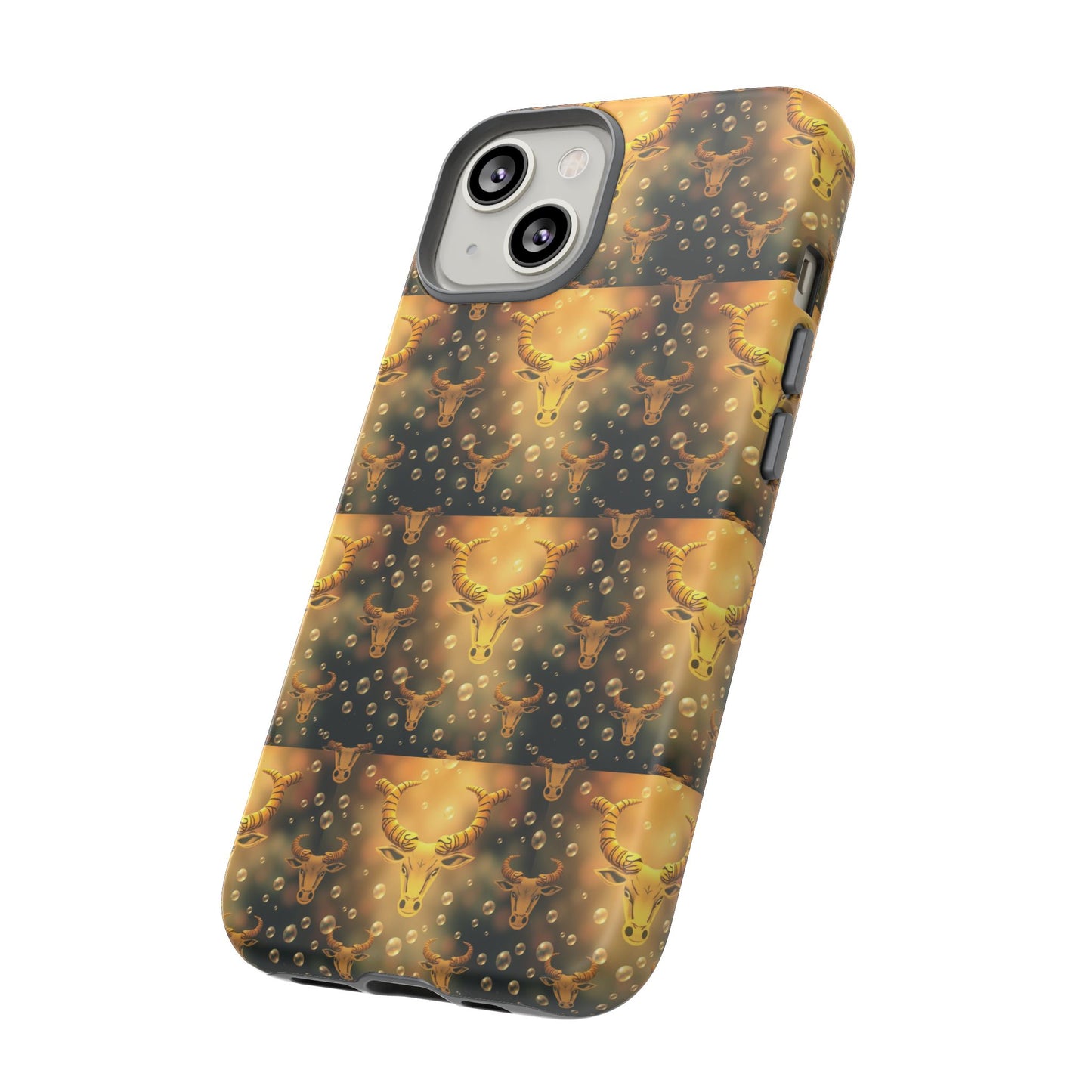 Tough Cases, Taurus, Zodiac v1, Bubble Pattern