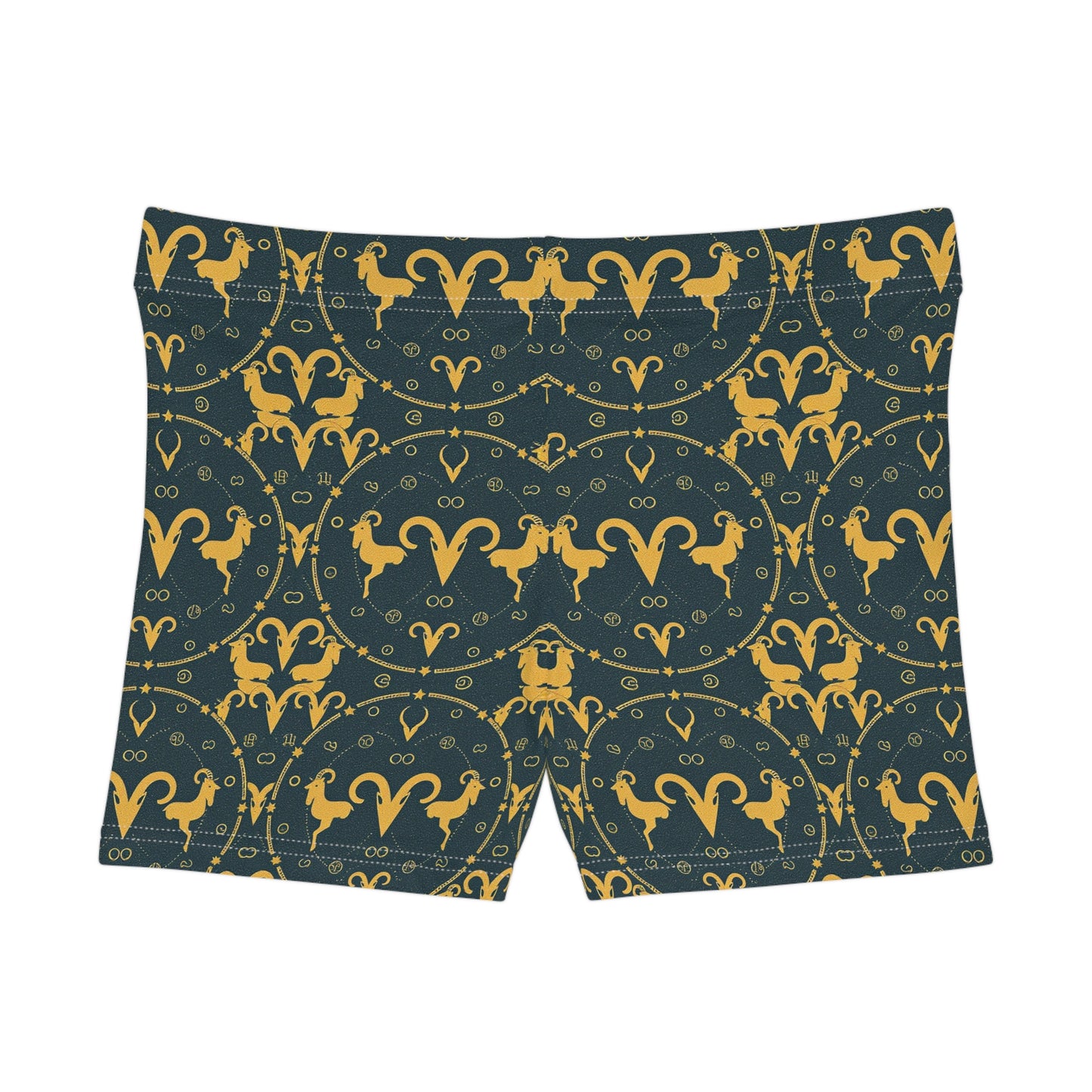 Women's Shorts, AOP, Aries, Zodiac v1, Pattern
