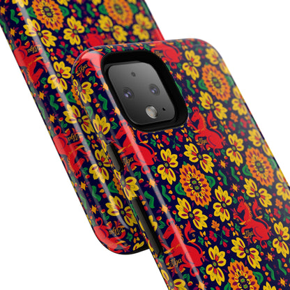 Tough Cases, Virgo, Zodiac v2, Flower Pattern