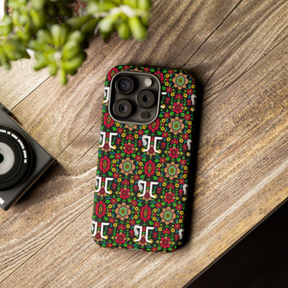 Tough Cases, Gemini, Zodiac v4, Flower Pattern