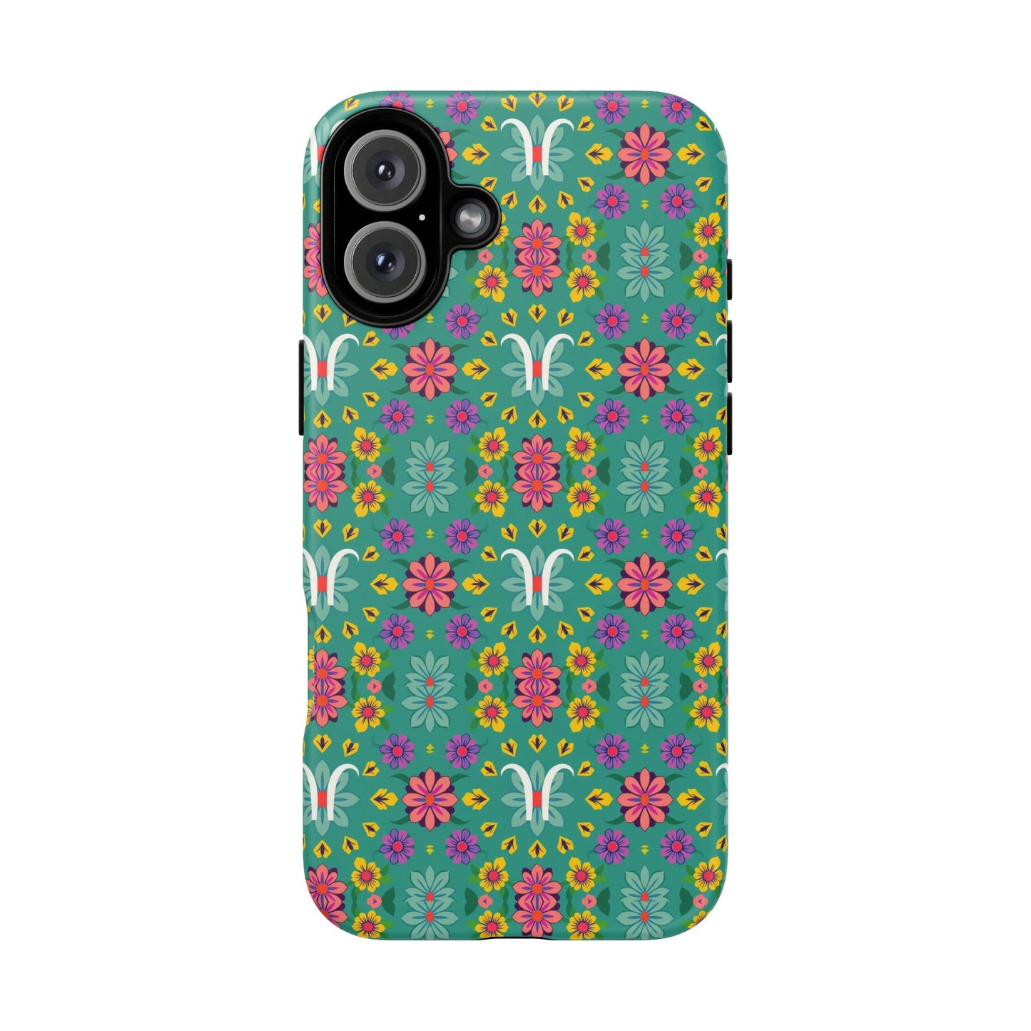 Tough Cases, Aquarius, Zodiac v4, Flower Pattern