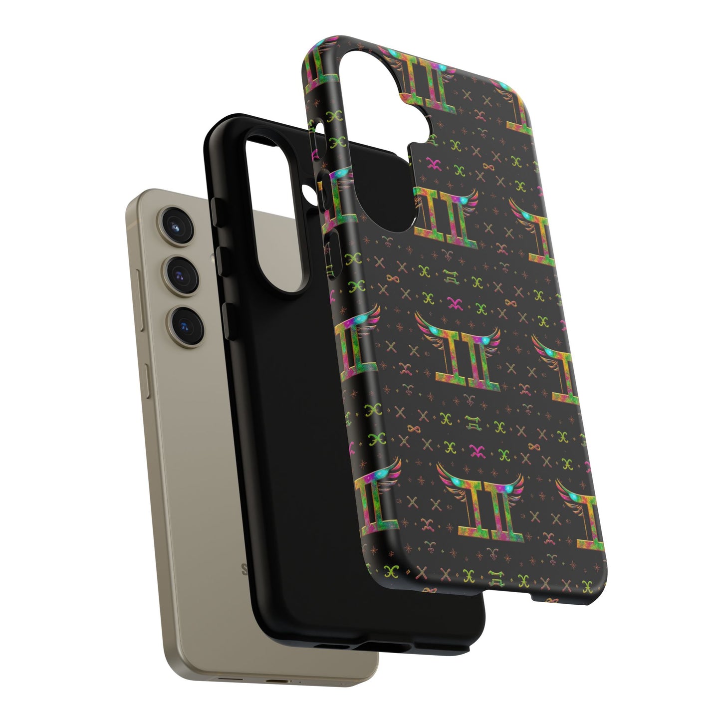 Tough Cases, Gemini, Zodiac v1, Metal Pattern