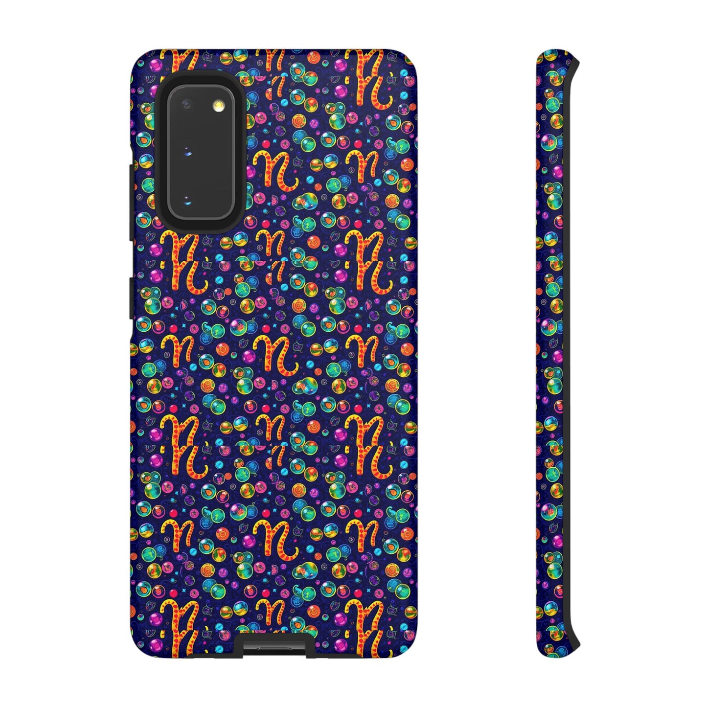 Tough Cases, Aquarius, Zodiac, Bubble Pattern