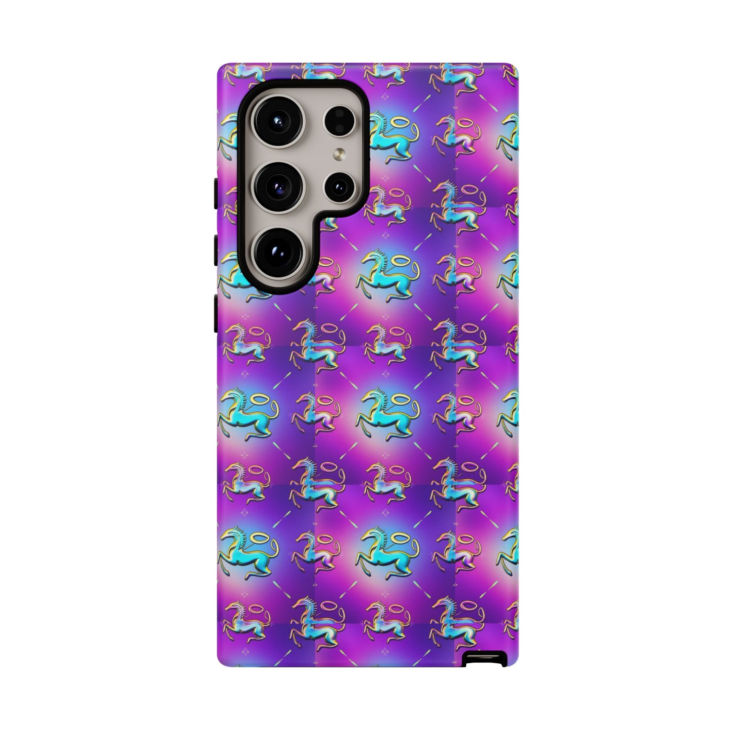 Tough Cases, Aquarius, Zodiac, Metal Pattern