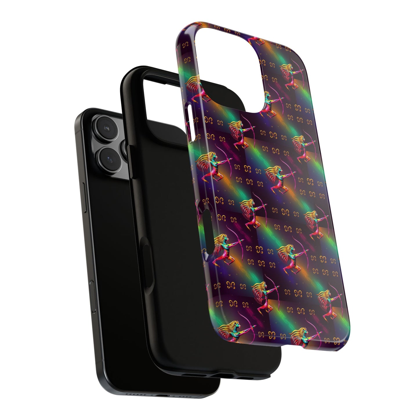 Tough Cases, Sagittarius, Zodiac v1, Metal Pattern