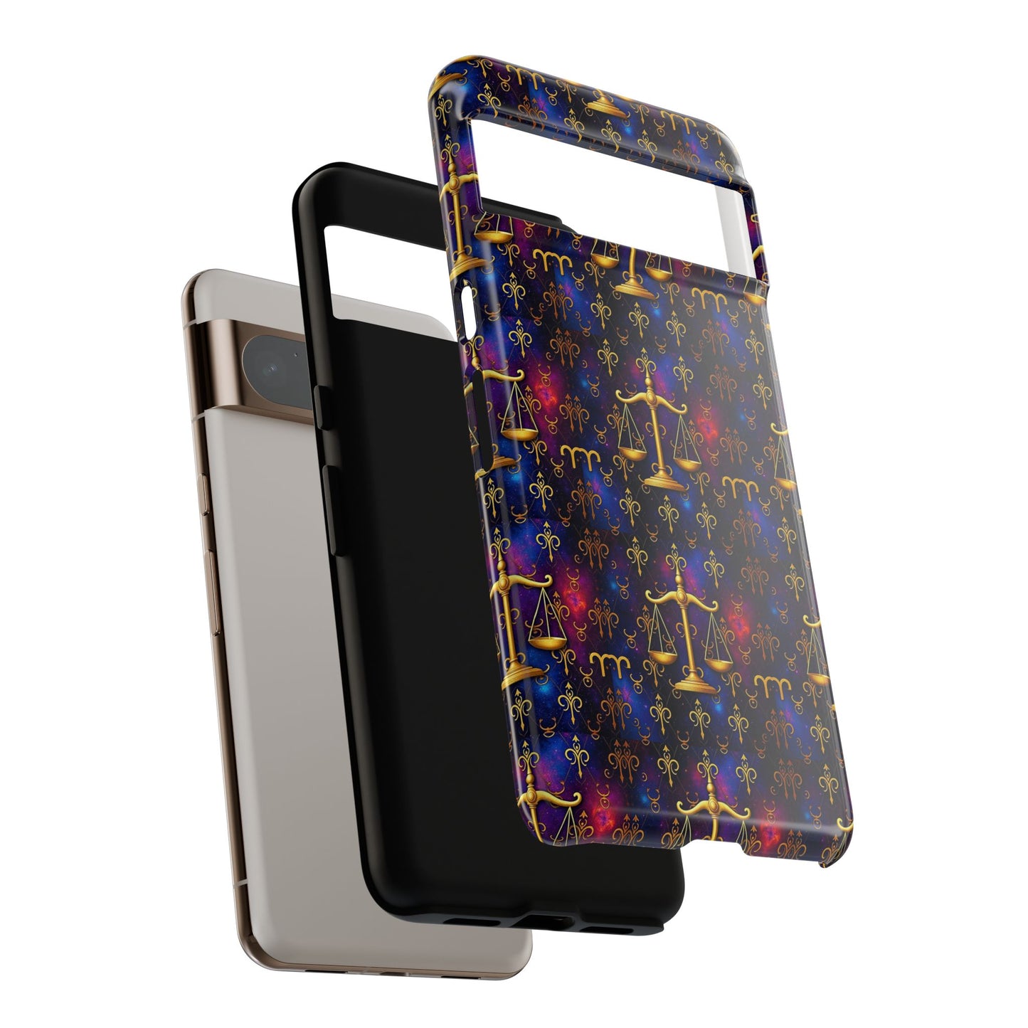Tough Cases, Libra, Zodiac v2, Metal Pattern