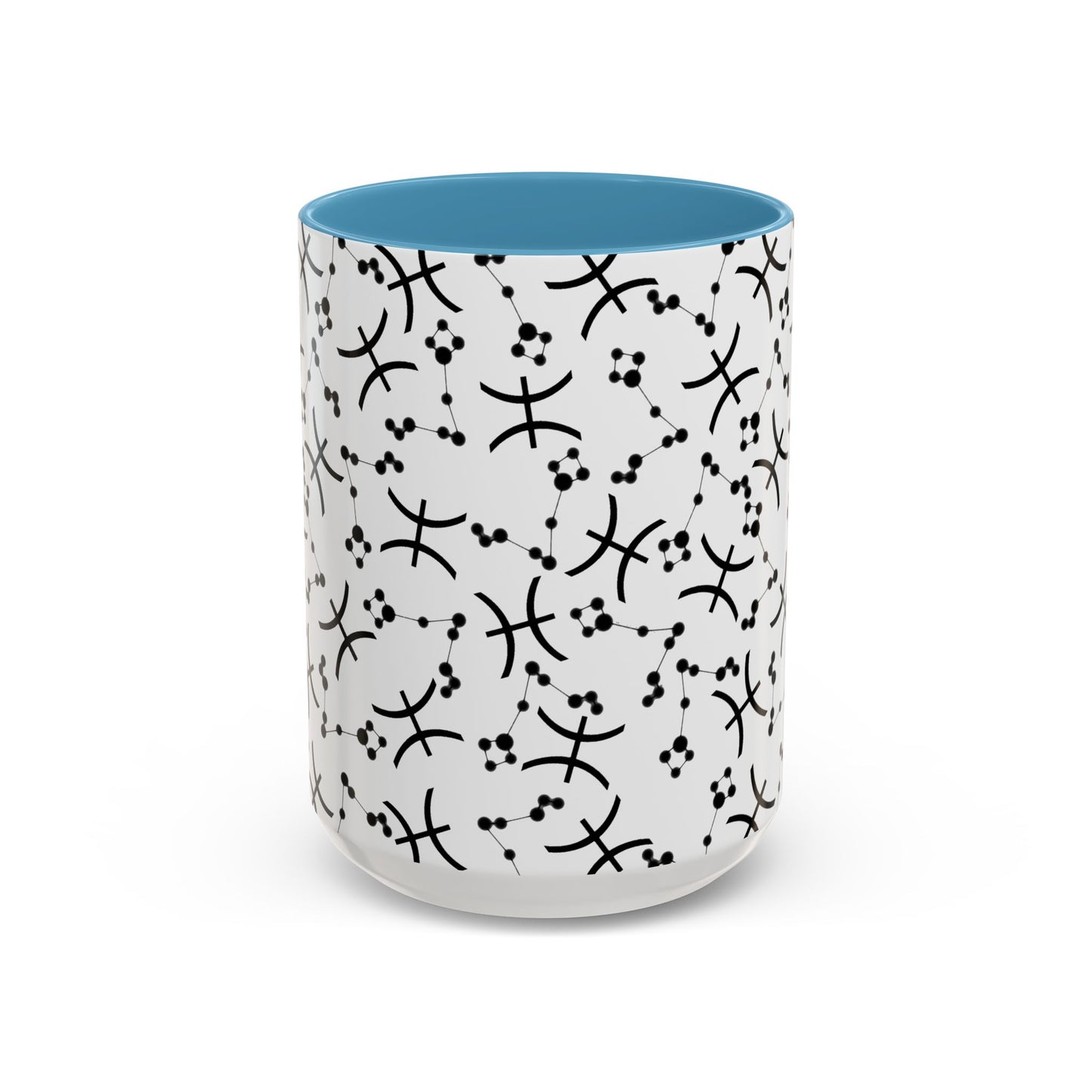 Accent Coffee Mug with the Pisces sign (11, 15oz)
