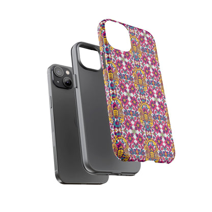 Tough Cases, Scorpio, Zodiac v2, Flower Pattern