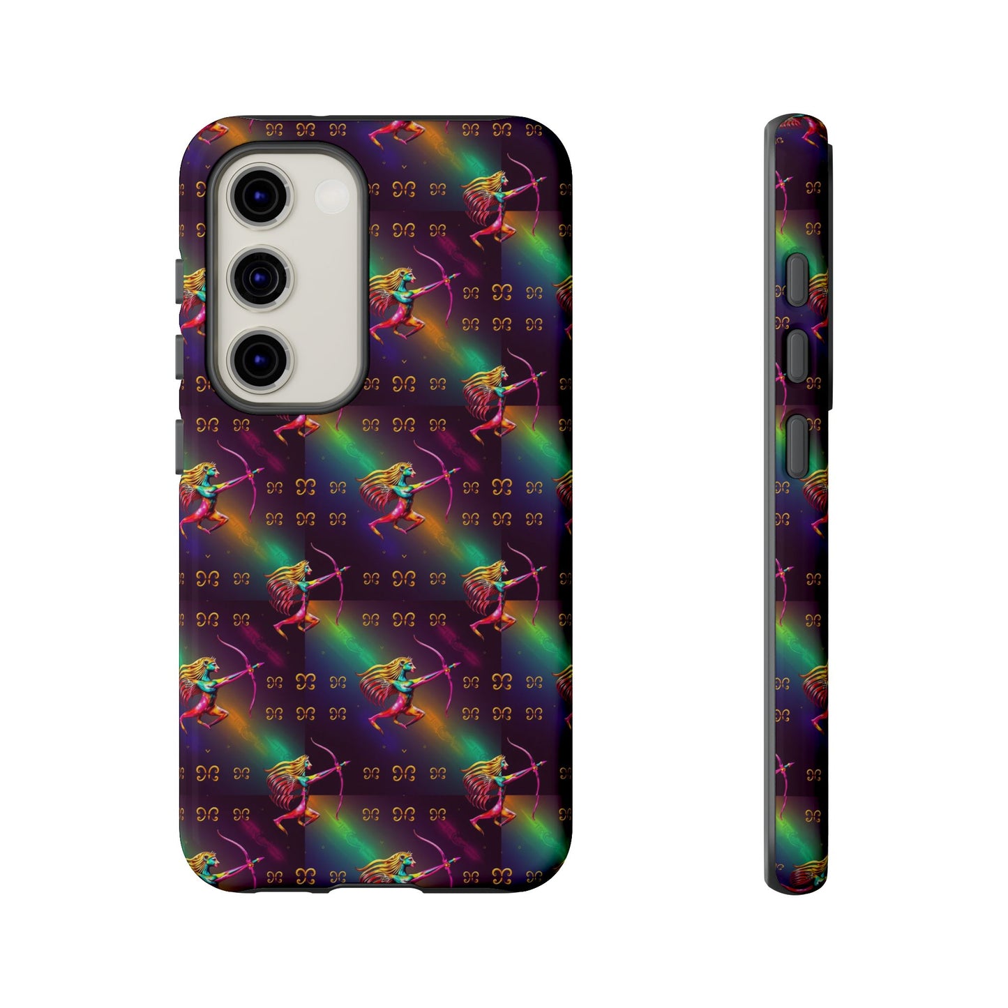 Tough Cases, Sagittarius, Zodiac v1, Metal Pattern