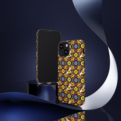 Tough Cases, Aquarius, Zodiac v3, Flower Pattern