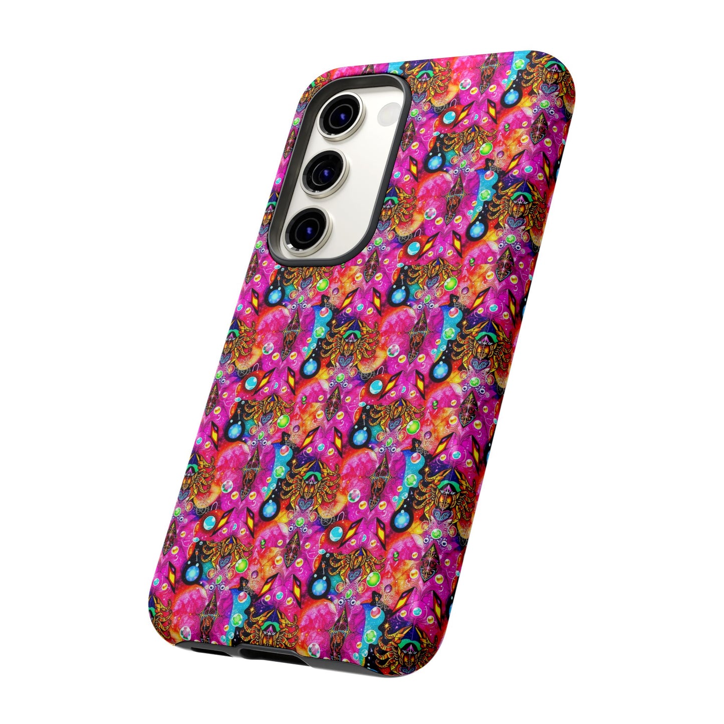 Tough Cases, Scorpio, Zodiac v1, Bubble Pattern