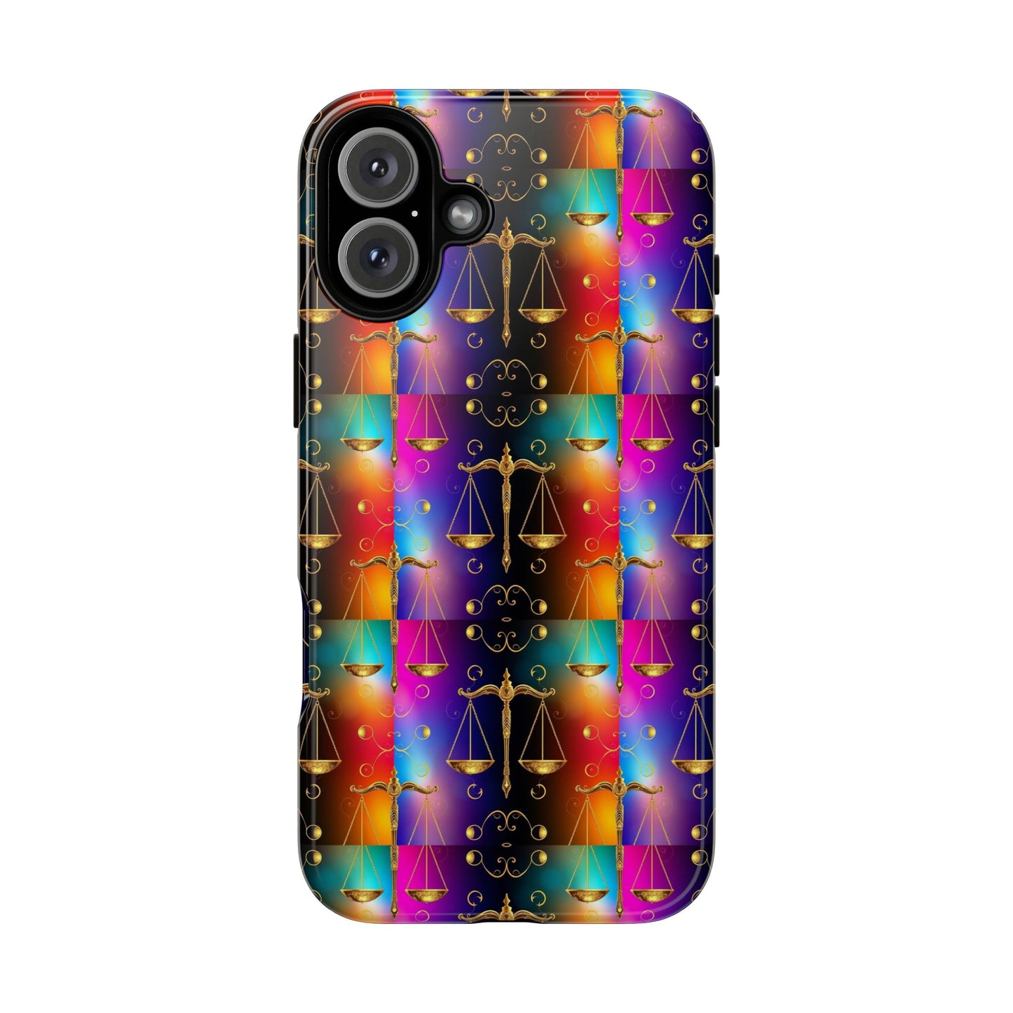 Tough Cases, Libra, Zodiac v1, Metal Pattern