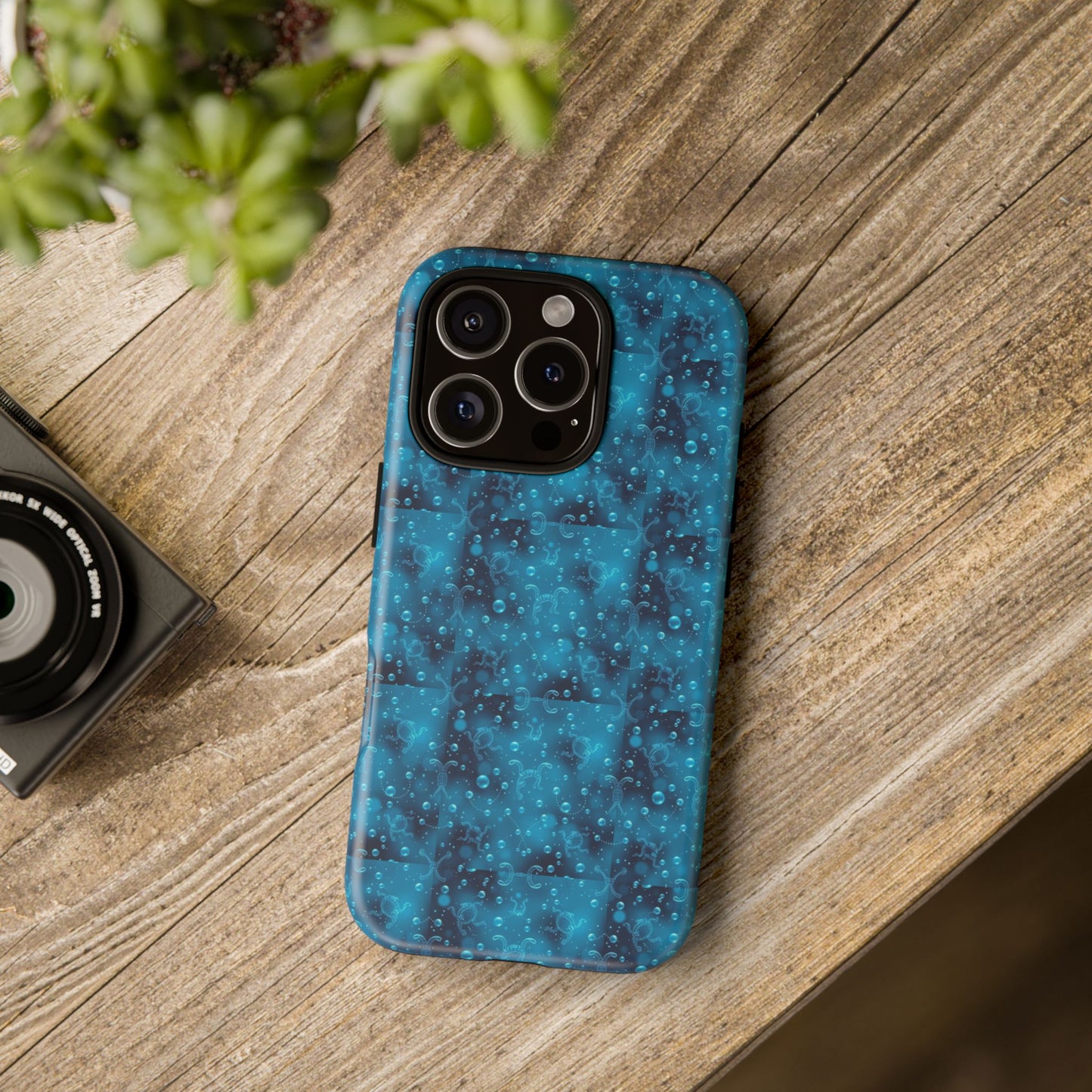 Tough Cases, Aquarius, Zodiac v3, Bubble Pattern