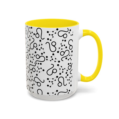 Accent Coffee Mug with the Leo sign (11, 15oz)