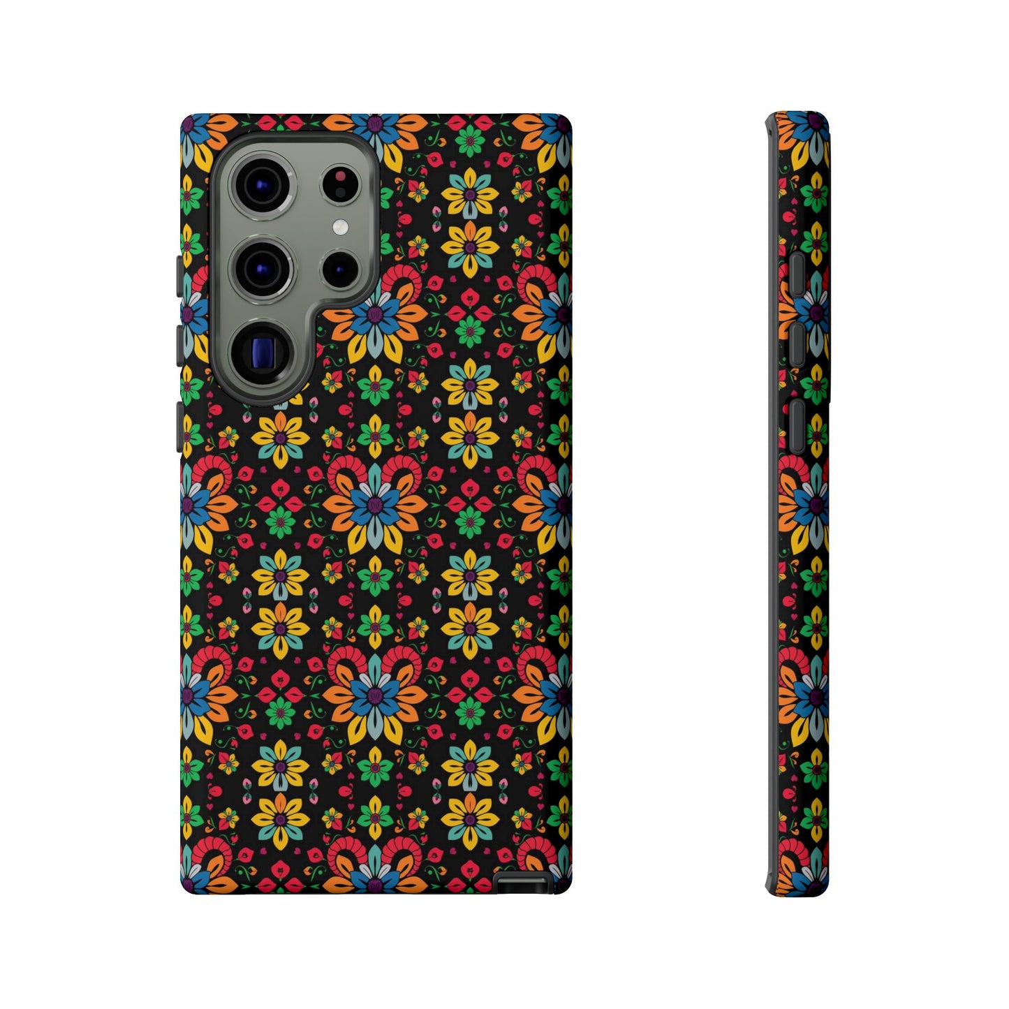 Tough Cases, Aries, Zodiac v2, Flower Pattern