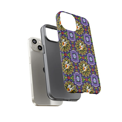 Tough Cases, Sagittarius, Zodiac v1, Flower Pattern