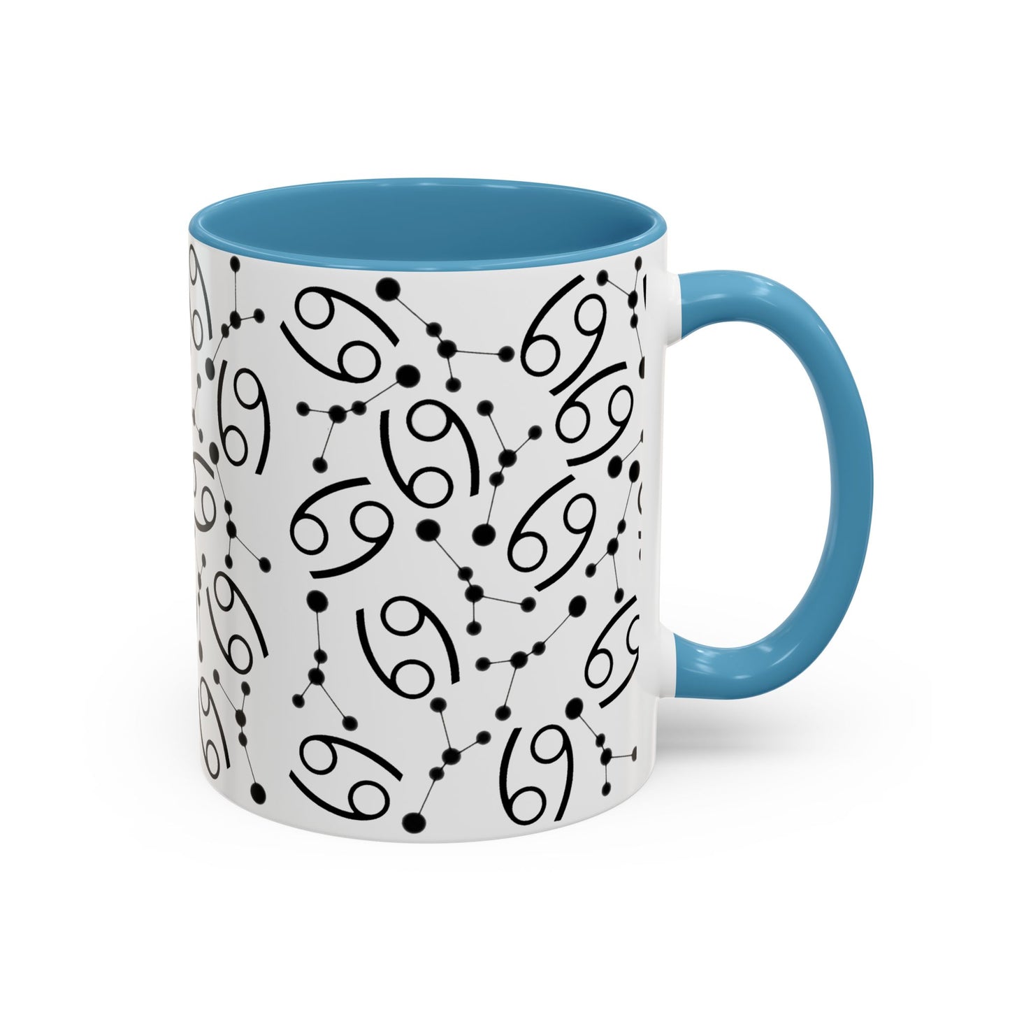 Accent Coffee Mug with the Cancer sign (11, 15oz)