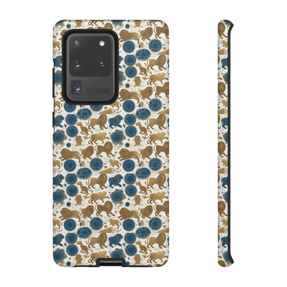 Tough Cases, Leo, Zodiac v2, Metal Pattern