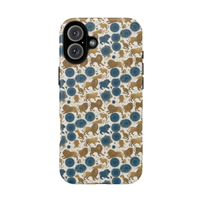 Tough Cases, Leo, Zodiac v2, Metal Pattern