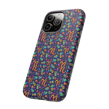 Tough Cases, Aquarius, Zodiac, Bubble Pattern