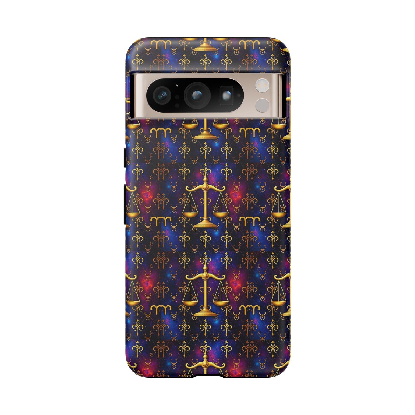Tough Cases, Libra, Zodiac v2, Metal Pattern