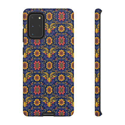 Tough Cases, Taurus, Zodiac v3, Flower Pattern