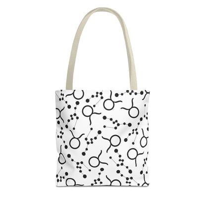 Tote Bag Taurus Zodiac sign AOP