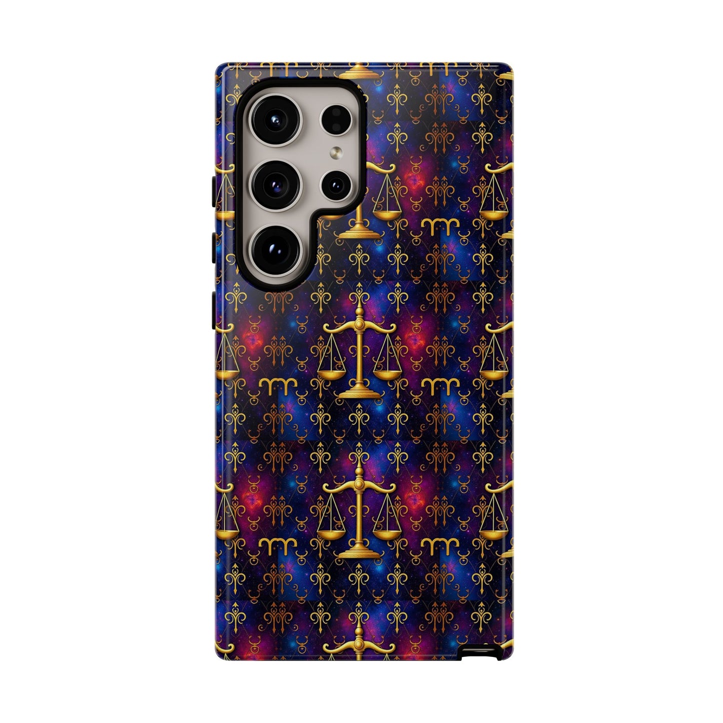 Tough Cases, Libra, Zodiac v2, Metal Pattern