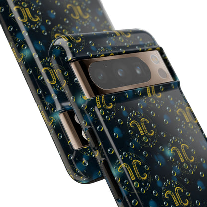 Tough Cases, Aquarius, Zodiac v2, Bubble Pattern