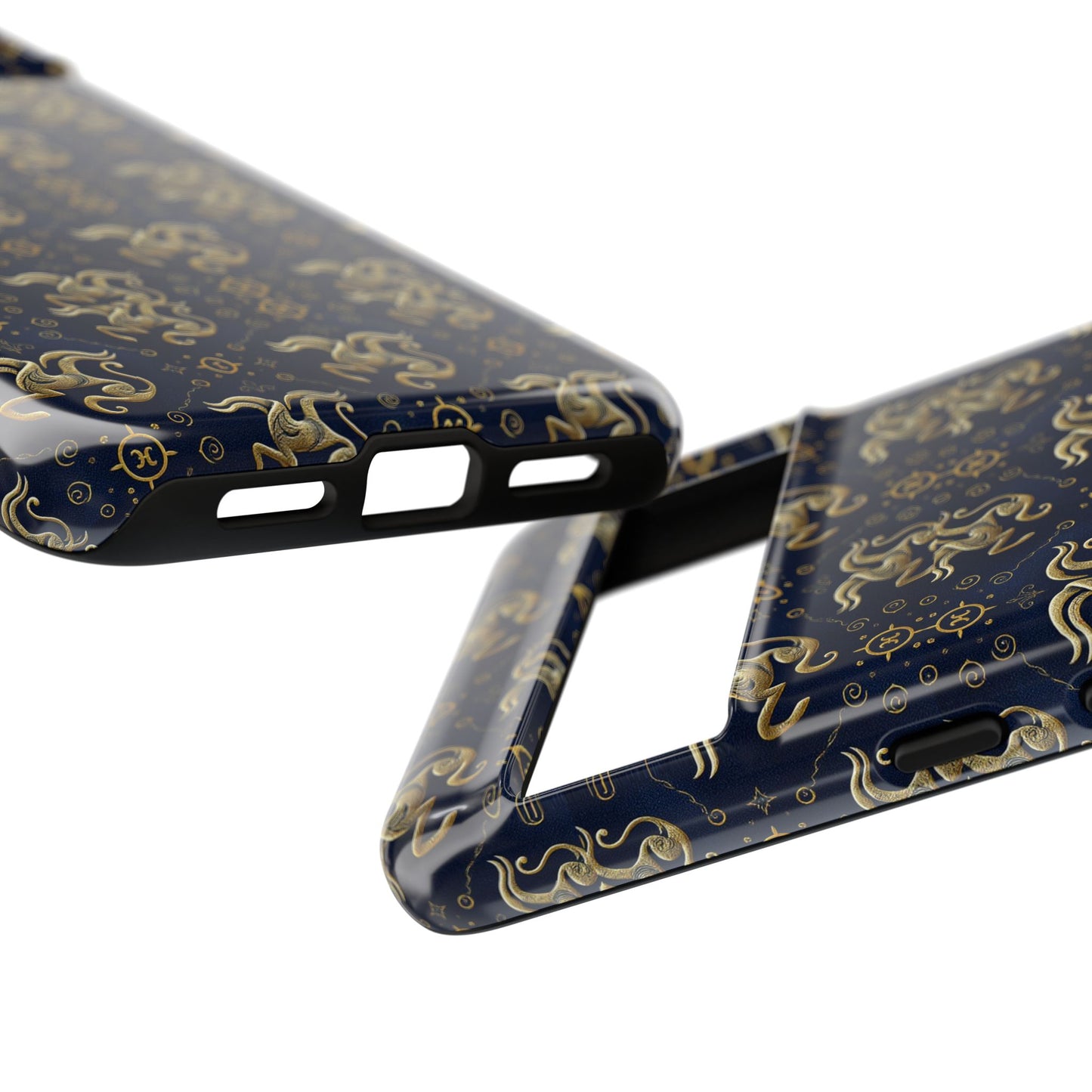 Tough Cases, Aquarius, Zodiac v2, Metal Pattern