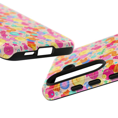 Tough Cases, Sagittarius, Zodiac v2, Bubble Pattern