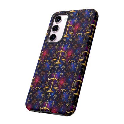 Tough Cases, Libra, Zodiac v2, Metal Pattern