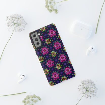 Tough Cases, Scorpio, Zodiac v4, Flower Pattern