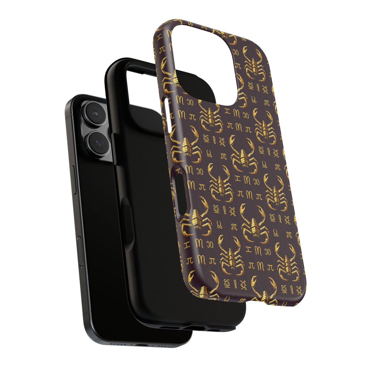 Tough Cases, Scorpio, Zodiac v2, Metal Pattern