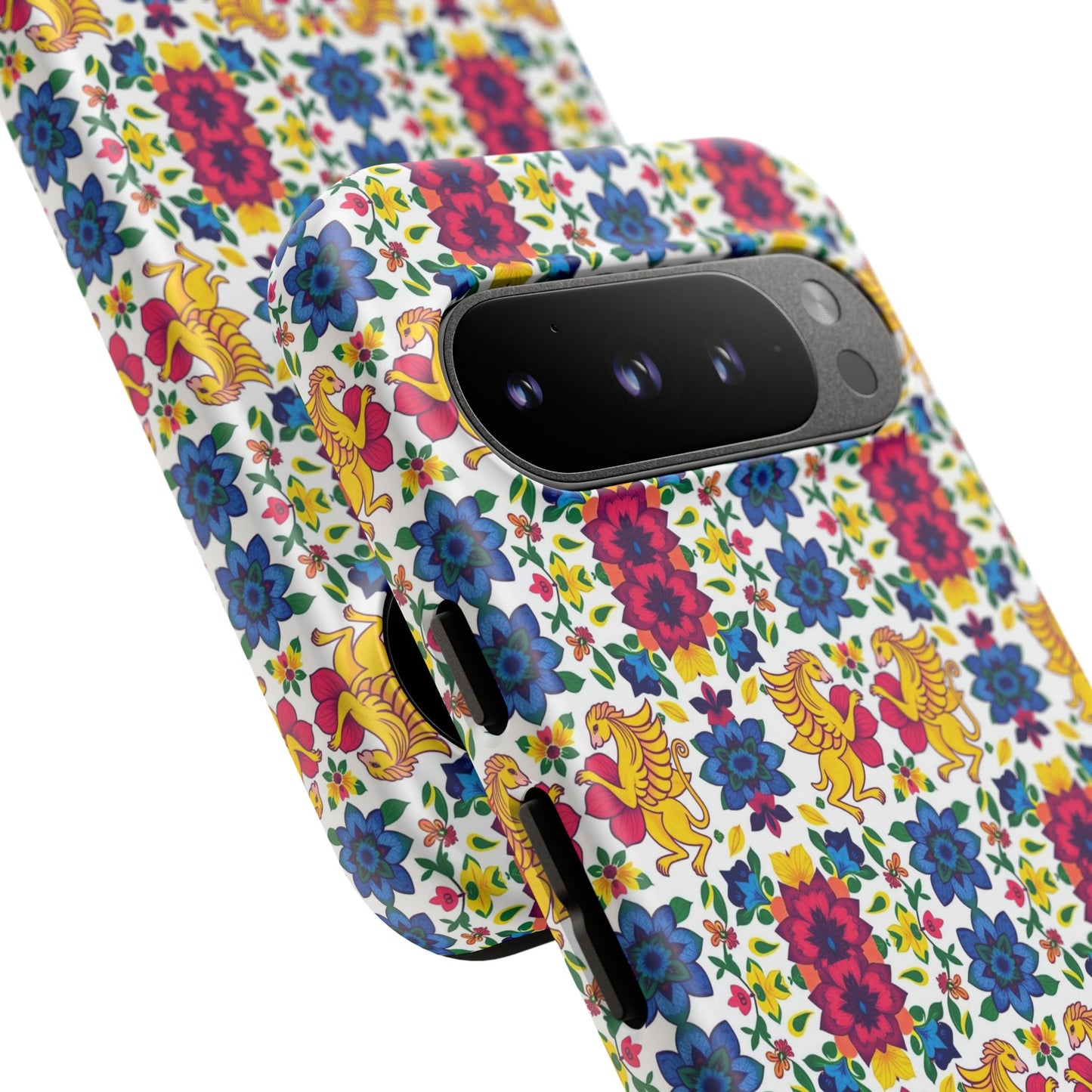 Tough Cases, Gemini, Zodiac, Flower Pattern