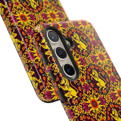Tough Cases, Virgo, Zodiac v1, Flower Pattern